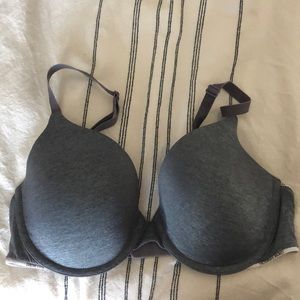 Victoria’s Secret Gray Semi Demi Uplift